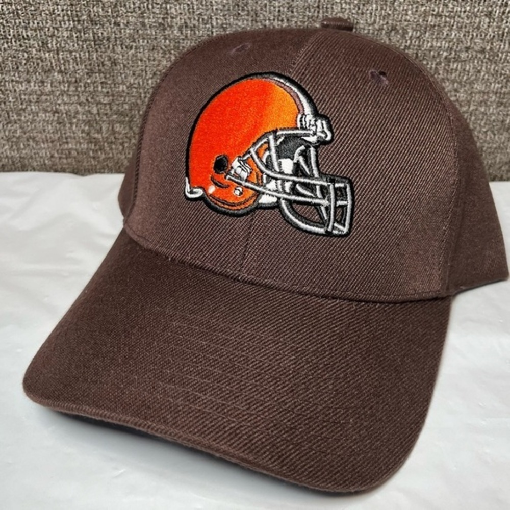 Cleveland Browns AFC North Hat One Size Hook & Loop Football Merch Fan NFL Gear